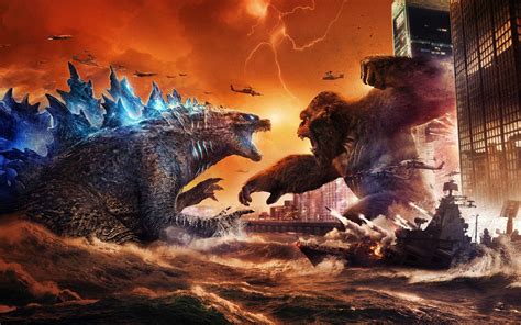 Godzilla Vs Kong Wallpaper Hd Wallpaper Movie Godzilla Vs Kong King ...