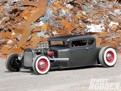 1930 Ford Model A Coupe - Slammed - Street Rodder Magazine