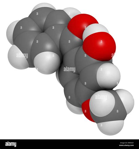 Oxybenzone sunscreen molecule. Controversial, may have hormone effects ...