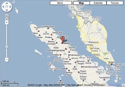 Medan Map and Medan Satellite Images