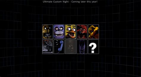 Fnaf ultimate custom night controls