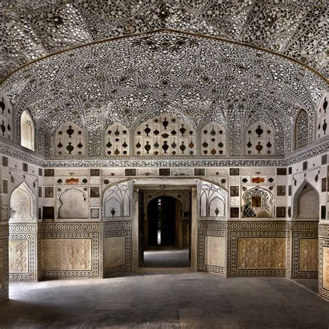 Sheesh Mahal, Amer Fort, Jaipur, Rajasthan | Amer fort, Ancient indian ...