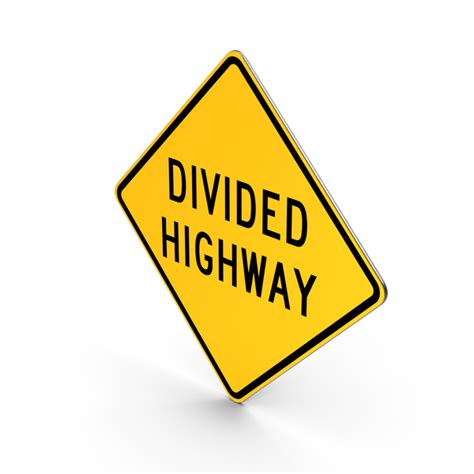 Divided Highway Sign PNG Images & PSDs for Download | PixelSquid ...