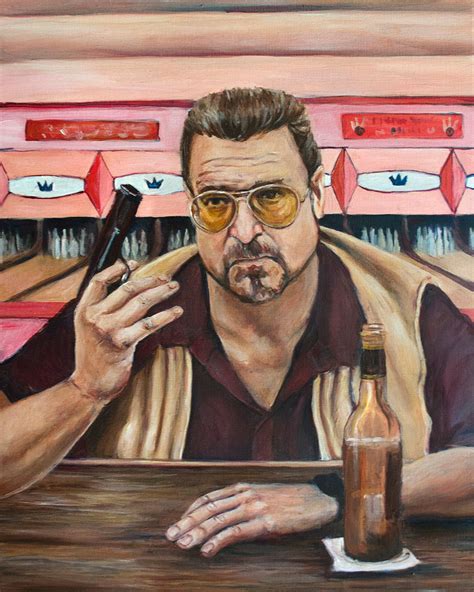 Walt - Walter Sobchak - John Goodman Big Lebowski Print – Heather Buchanan