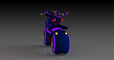 Futuristic-bike-concept - download free 3D model by Design_InGenesis ...