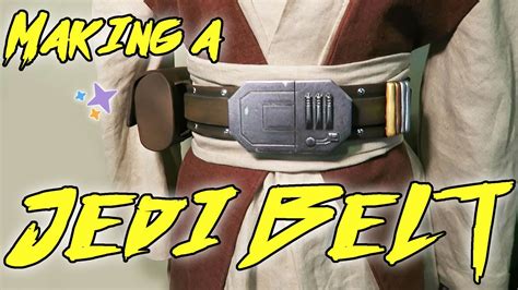 How to Make a Jedi Belt - YouTube