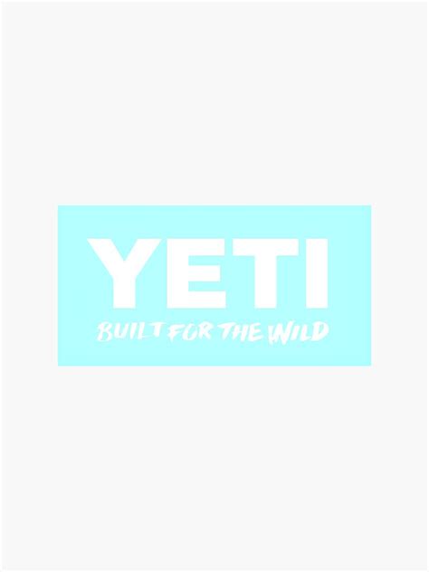 "Mint Yeti Logo" Sticker by corinthiabrooke | Redbubble