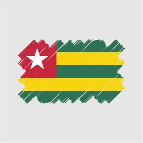 Togo Flag Vector Design. National Flag 11472729 Vector Art at Vecteezy