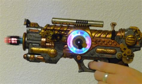 Steampunk Ray Gun Prop by wildebore on DeviantArt