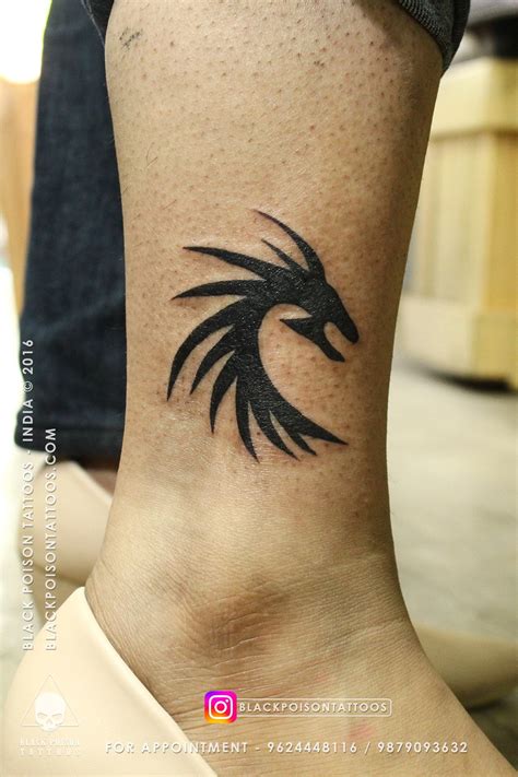 Dragon Tribal Tattoo - Black Poison Tattoos