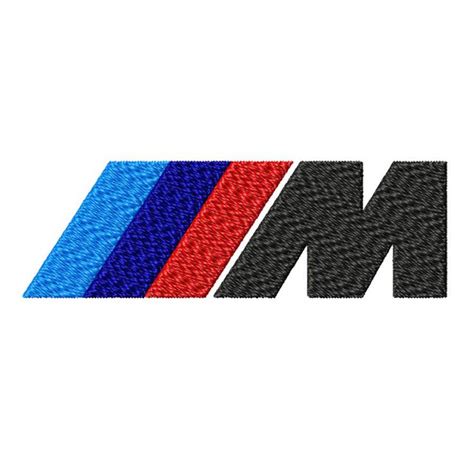 BMW M Power logo (Machine Embroidery Design) Buy #615-2