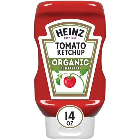 Buy Heinz Organic Tomato Ketchup (14 oz Bottle) Online at Lowest Price ...