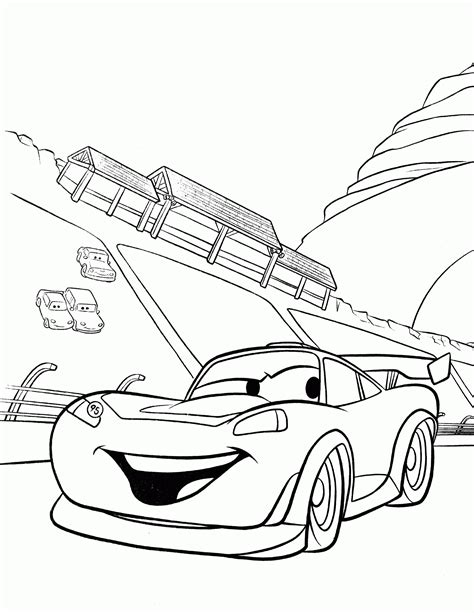 Disney Cars Printable Coloring Pages - Printable Word Searches