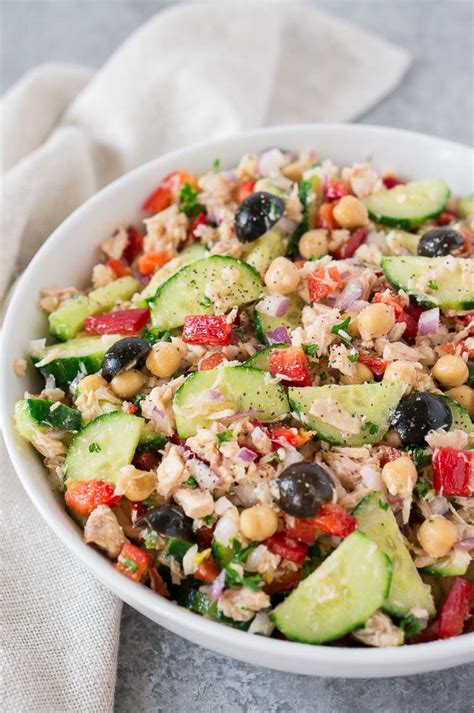 Mediterranean Tuna Salad - Delicious Meets Healthy