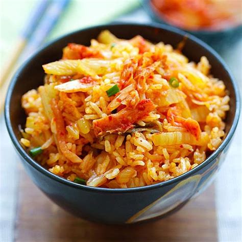 Kimchi Fried Rice (Ready in 15 Mins) - Rasa Malaysia