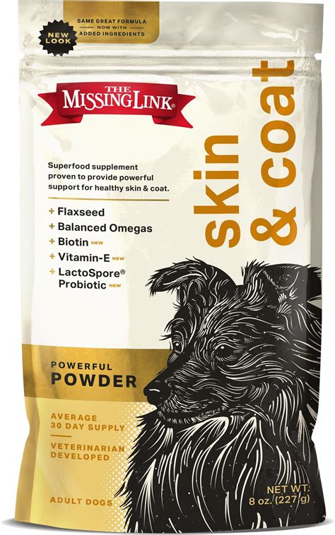 The Missing Link Original Skin & Coat Superfood Dog Supplement, 8-oz ...