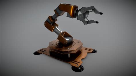 Robot Arm - Download Free 3D model by David06 [2370f35] - Sketchfab