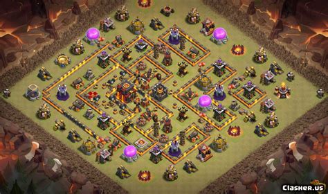 [Town Hall 10] TH10 War/Trophy base #157 [With Link] [4-2020] - War ...