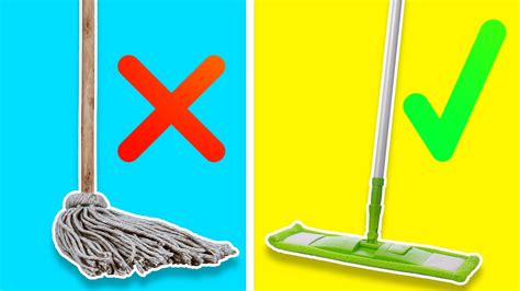 How to Mop a Floor PROPERLY | How to Use a Microfiber Flat Mop Like a ...