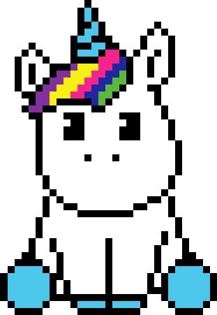 Unicorn Pixel Art App