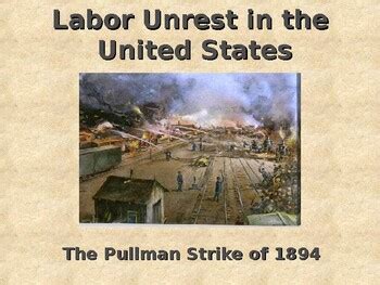 The Pullman Strike of 1894 by Alta's Place | Teachers Pay Teachers