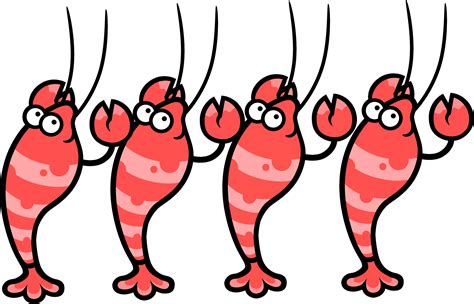 Shrimp Cartoon Clip Art - Png Download - Full Size Clipart (#2975751 ...