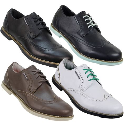 True Linkswear Mens TRUE Gent Wingtip Leather Waterproof Golf Shoes | eBay