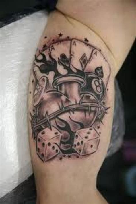 Dice Tattoos: Meanings, Designs, and Ideas | TatRing