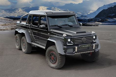 G 63 AMG 6x6 Gets More Oomph From Mansory - autoevolution