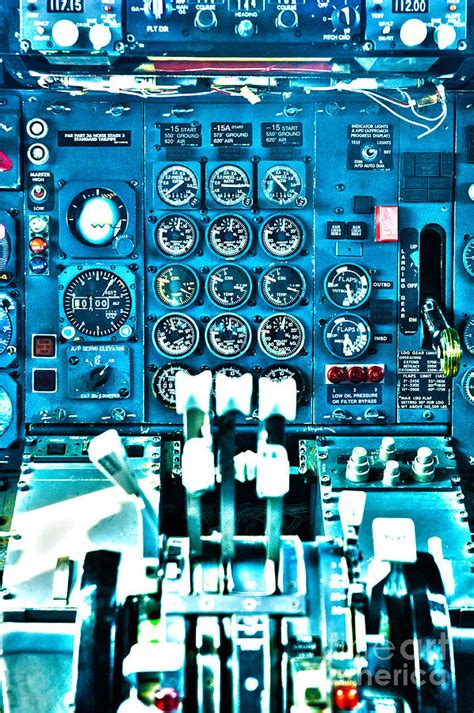 Boeing 727 cockpit 24 Photograph by Micah May - Fine Art America