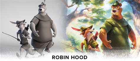 Robin Hood - Characters Design