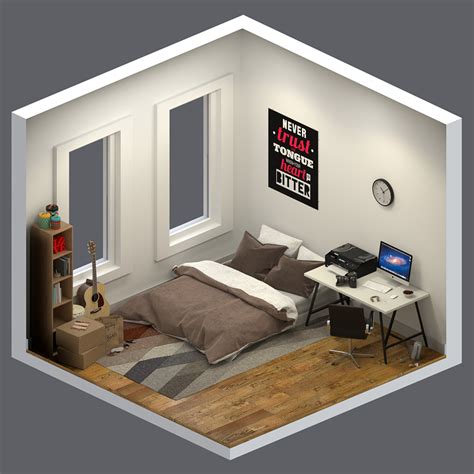 Blender Isometric Room Realistic Render - Forum Gallery - Blender ...