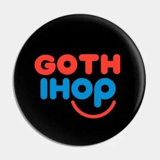 Goth Ihop Logo Png / Goth Ihop Logo Metal Print By Eltonjuan Redbubble ...