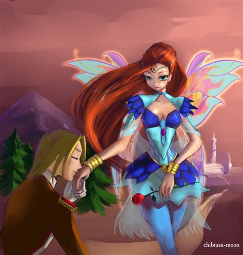 Bloom and Sky ♥ - The Winx Club Fan Art (35600543) - Fanpop