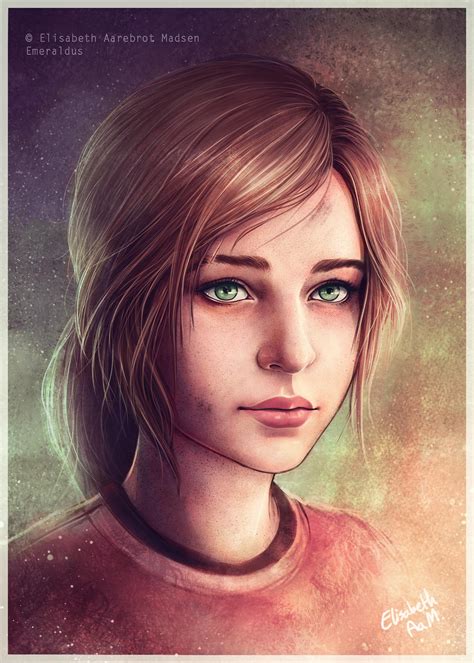 Fan art of Ellie - by Emeraldus : r/thelastofus