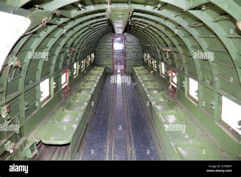 Interior view of a Douglas DC-3 C-47 Dakota, Jordanian airforce, 1935 ...