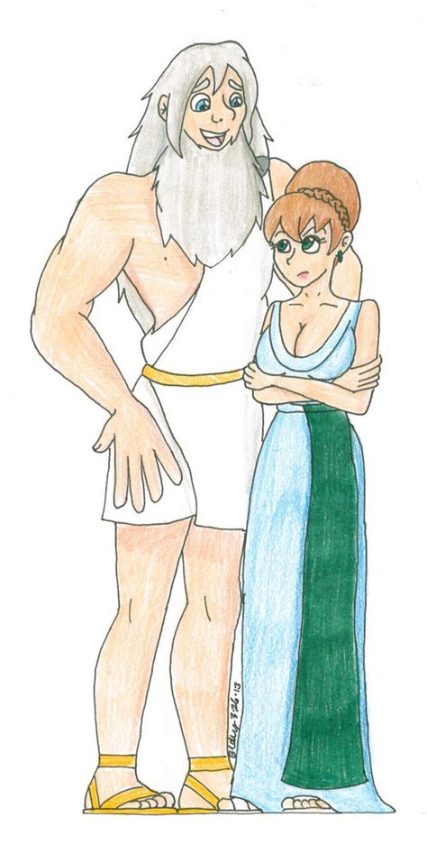 Zeus and Hera by beckf3000 on DeviantArt