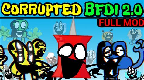 Friday Night Funkin' VS Pibby BFDI 2.0 - Battle for Corrupted Island V2 ...