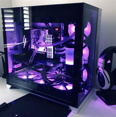 First custom water cooled rig... | Custom computer, Gaming room setup ...