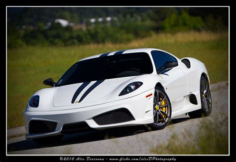 White F430 Scuderia shoot | Luxury4Play.com