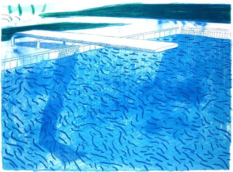 Just in: David Hockney Swimming Pool | David hockney pool, David ...