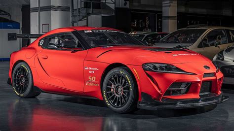 Toyota Launches Limited-Run GR Supra GT4 50 Edition Race Car