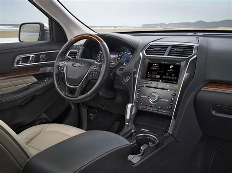 2016 Ford Explorer Shows 2.3-liter Ecoboost and Platinium Trim Level ...