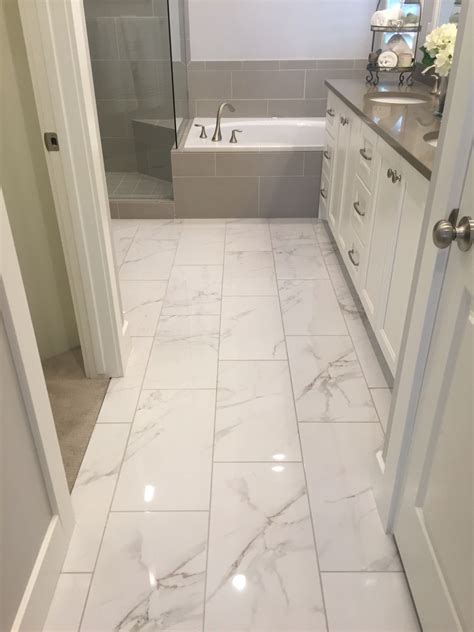 I like shiny tile. | Bathroom tile designs, Bathrooms remodel, Marble ...