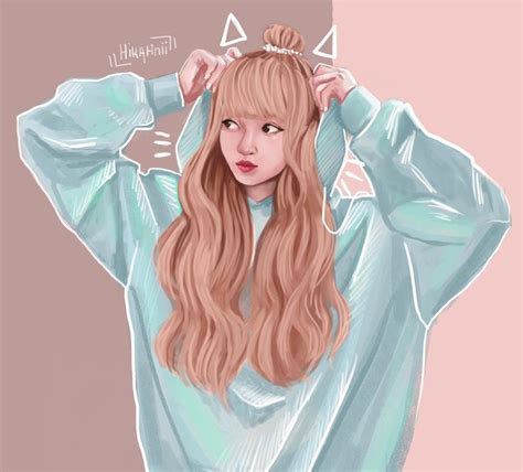 Lisa | Pls. Support Blackpink | Fanart kpop, Blackpink, Ilustrações