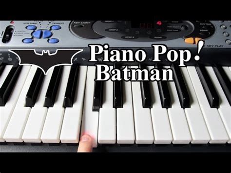 Batman Theme Song Piano Lesson - Easy Piano Tutorial - YouTube