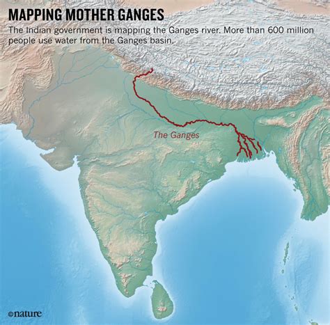 Map Of River Ganges Indian River Map Geography Map India World Map ...