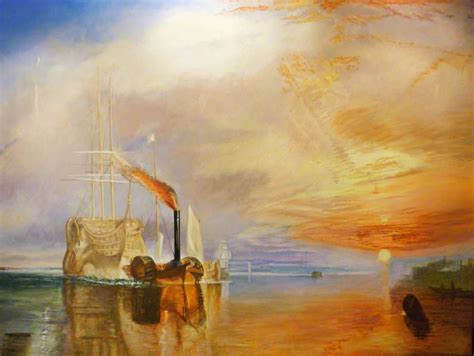 "The Fighting Temeraire", by J M W Turner | Geeks