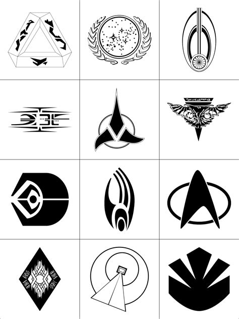 Star Trek Symbols Vulcan