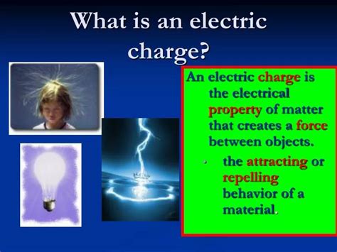 PPT - What is an electric charge? PowerPoint Presentation, free ...